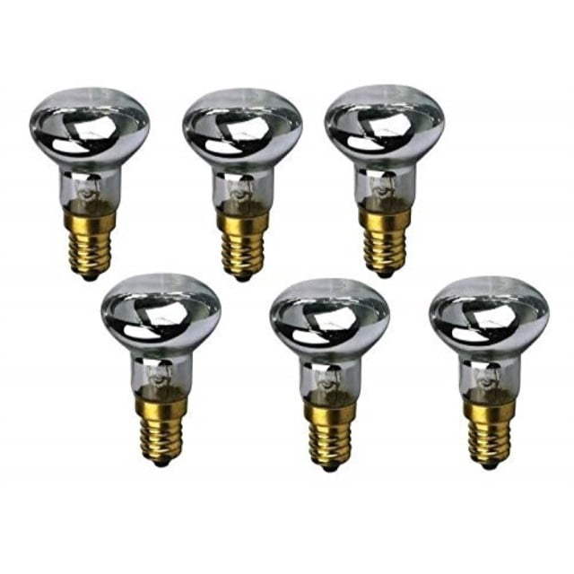 Details about   4 Pack  Bulbs for Lava Lamps,Glitter Lamps,R39 E17 25 Watt Reflector Bulbs 