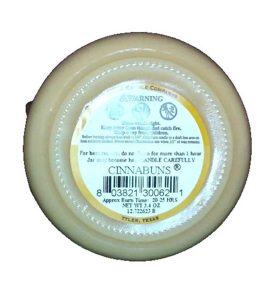 (3 pack) Tyler Candle Company - Cinnabuns - 3.4oz jar candle - with Tyler matches