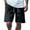 Black, variant on Mens Casual Shorts - Men's Workout Gym Shorts Athletic Shorts Gym Shorts Quick Dry Activewear Stretch Waist Athletic Gym Short Outdoor Hiking Shorts with Pockets