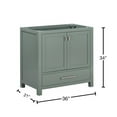 thumbnail image 6 of Avanity MODERO-V36-OA Modero 36" Single Free Standing Vanity Cabinet Only - Wood, 6 of 7