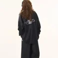 thumbnail image 4 of Camiseta retro con grafiti Y2K, camiseta de malla con estampado punk, deportiva, de manga corta, para hombres y mujeres, estilo hip-hop callejero, baloncesto, fitness, 4 of 5