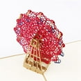 thumbnail image 3 of Ltdhehe Carte de Vœux 3D Saint-Valentin Grande Roue Cadeau Carte de Vœux Saint-Valentin Cadeau Couple, 3 of 6