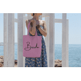 thumbnail image 3 of Pink Bride Tote Bag | 3 Sizes, 3 of 3