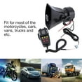thumbnail image 5 of Alarm Siren Horn with Mic PA Speaker System, Powerful 100W Siren Horn Speaker, 12V Loud Police Car Siren Horn Speaker, 120-150dB, 7 Tone, for Police Car, Ambulance, Fire, Engineer Vehicles, 5 of 9