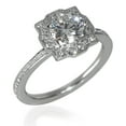 thumbnail image 2 of Pre-Owned Platinum Harry Winston Belle Micropavé Engagement Ring, .55 CT. E VVS1, 2 of 5