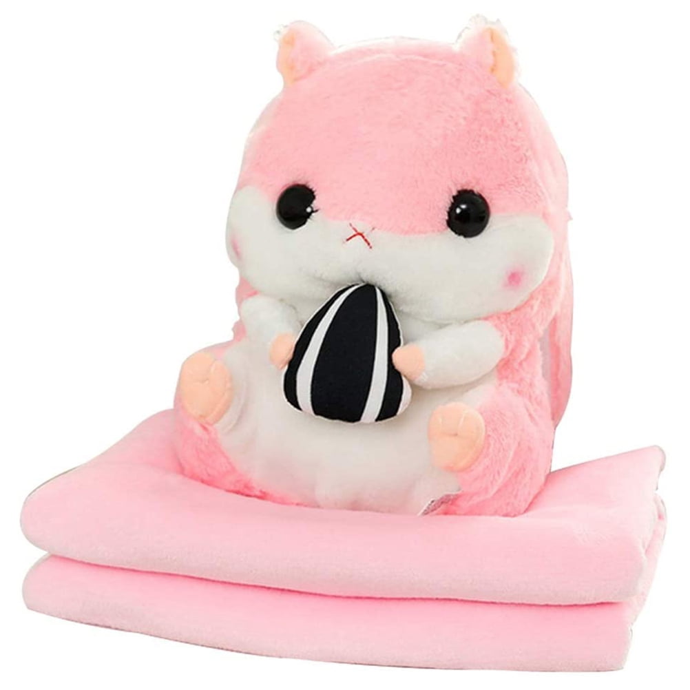 Gengar Plush Toy Soft Doll Office Thick Nap blanket Pillow Noon Break Blanket 