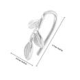 thumbnail image 2 of WASHWEPE 2Ud Ear Cuffs De Hoja En Para Mujer Accesorio Sin Perforación, 2 of 8
