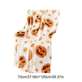 thumbnail image 2 of Tyidzon Halloween Throw Blanket Home Decor Pumpkins Spider Webs Soft Fleece Blanket, 28X39 Inch Throw Blanket for Bedroom, Living Room, Holiday, Kids, Adults Halloween Decorations, 2 of 6