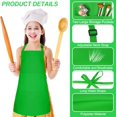 thumbnail image 3 of NANAHuang 8/12/24 Pack Adjustable Kids Apron Bulk with 2 Pockets Toddler Apron Kids Painting Aprons for Baking Paiting, 3 of 7