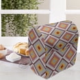 thumbnail image 3 of Tribal Stand Mixer Cover, Patchwork Style Traditional Pattern Colorful Repeating Diagonal Elements, Kitchen Appliance Organizer Bag Cover with Pockets, 5 Quarts, Marigold and Ruby, by Ambesonne, 3 of 4
