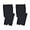 Black, variant on Jefferies Socks Girls School Uniform Scallop Trim Pima Cotton Footless Tights 2 Pair Pack