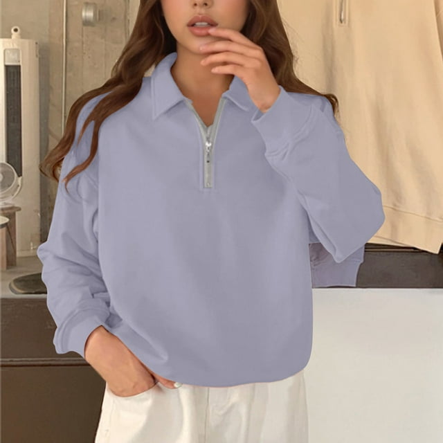 Veste Chandail à Capuche Décontractée pour Femmes avec Poches et Manches Longues