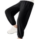 thumbnail image 1 of Odeerbi 3-14 Años Niños Niñas Hielo Silk Sweatpants Entrenamiento de Verano Atlético Deportes Jogger Pantalones Casual Color Sólido Joggers de Tobillo Sueltos, 1 of 7