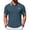 Blue, variant on Men's Ice Silk Polo Shirts - Ultra Cooling Lightweight Breathable Ice Silk Fabric Casual Short Sleeve for Summer Daily, Work and Golf,Blue,S