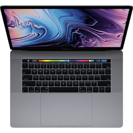 Apple MacBook Pro Laptop, 15.4" Retina Display with Touch Bar, Intel Core i9, 16GB RAM, 512GB HD, MacOS Mojave, Space Gray, 5V912LL/A (Used)