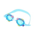 thumbnail image 4 of Gafas de natación ajustables de dibujos animados Colamx para niños y niñas al aire libre Azul claro, 4 of 8