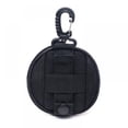 thumbnail image 3 of Tactical Pouch Keychain Wallet, Professional EDC Molle Bag Accessories for Military Gear Bags, Small Coin Purse with Hook, 3 of 5