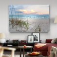 thumbnail image 3 of 1pc, Home Wall Art Sunset View At Calm White Sandy Beach Canvas Prints For Living Room Office Walls No Frame, 3 of 4