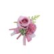 thumbnail image 1 of Bride Corsage Simulated Flower Brooch for Groom 1Pcs, 1 of 4