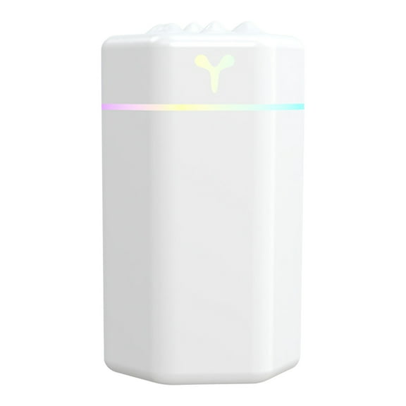 Compact Office Desktop Cool Mist Humidifier, Portable Small Home Humidifier, Quiet Operation, Two Mist Modes, Instant Humidity, Aromatherapy Essential Oil Diffuser, Bedroom, Nursery, Office