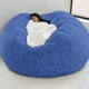 thumbnail image 3 of Funda para silla | Funda para sofá | Protector de muebles circular grande de terciopelo para sala de estar, dormitorio y oficina | Tejido elástico con cierre de cremallera | 180 cm x 90 cm, 3 of 6