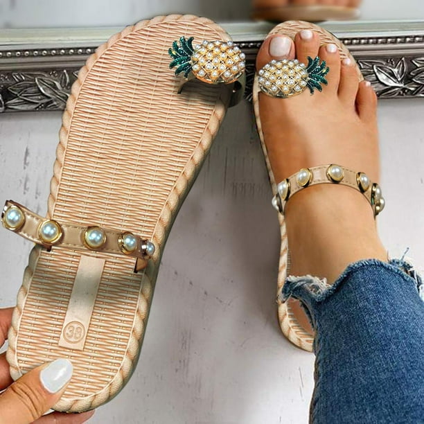 Flat sandals with thick soles sale