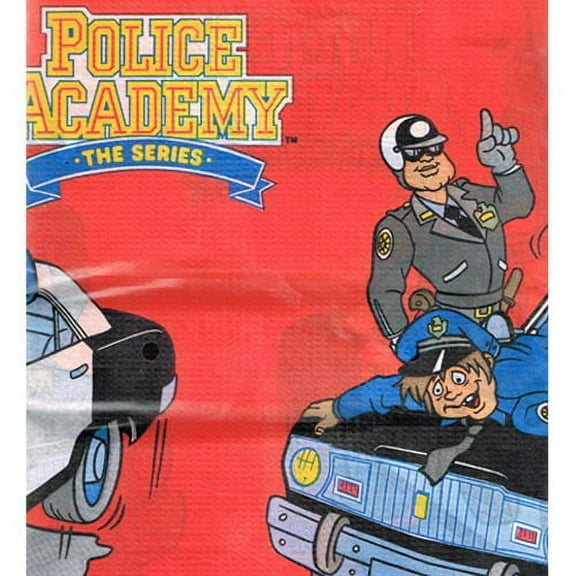 Police Academy Vintage 1989 'The Series' Paper Table Cover (1ct)