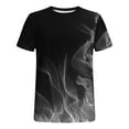 thumbnail image 5 of KIHOUT Men's Cotton Blend Short Sleeve Crew Neck Tees, Full Graphic Printed T-shirt Athletic Workout Gym T-shirts for Men, Moisture Wicking, 5 of 5