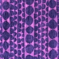 thumbnail image 1 of Ahgly Company Indoor Square Abstract Purple Modern Area Rugs, 7' Square, 1 of 4