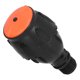 thumbnail image 2 of Aspersor de agua Rosca externa de 1/2 pulgada Boquilla giratoria de 360 grados Rociador de riego automático Agrícola Naranja(650L/h), 2 of 14