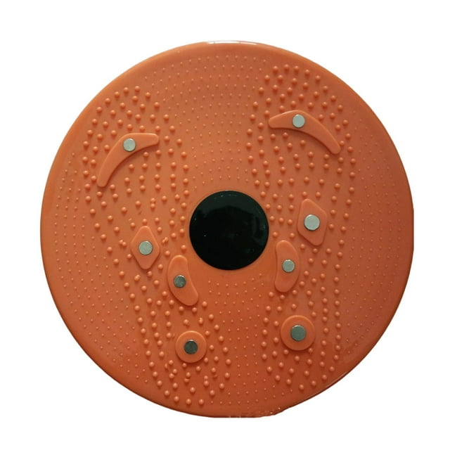 Sonducket Disco giratorio de cintura para mujeres en el hogar, entrenamiento de Fitness, placa de ejercicio Abdominal, entrenador de práctica de Accesorios para máquinas de ejercicios Naranja