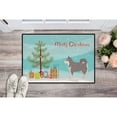 thumbnail image 3 of Carolines Treasures CK3862MAT Pomsky 2 Christmas Tree Door Mat Indoor Rug or Outdoor Welcome Mat 18x27 Doormat 27"L x, 3 of 3