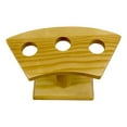 thumbnail image 4 of Pack Of 3 Natural Wood Japanese Temaki Sushi Roll Or Cone Holder Stand 3 Holes, 4 of 6
