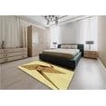 thumbnail image 5 of Ahgly Company Machine Washable Indoor Rectangle Transitional Cinnamon Brown Area Rugs, 5' x 8', 5 of 7