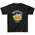 thumbnail image 2 of Youth Toddler Birthday Shirt Cute Birthday Tees Cute Lion Birthday Shirt Birthday Boy Outfit, 2 of 6