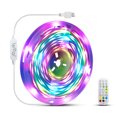 thumbnail image 1 of USB Powered LED IP20 impermeable RGB Color Cambio de luz Tira de luz 5V Aplicación Compatible con Bluetooth Aplicación Control remoto Lámpara de cadena Home Hotel 5m Yuarrent HA009541-01B, 1 of 6