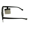 thumbnail image 4 of Converse Black Mens Sunglass Soft Round Plastic, Smoke Mirror Lens H083, 4 of 6
