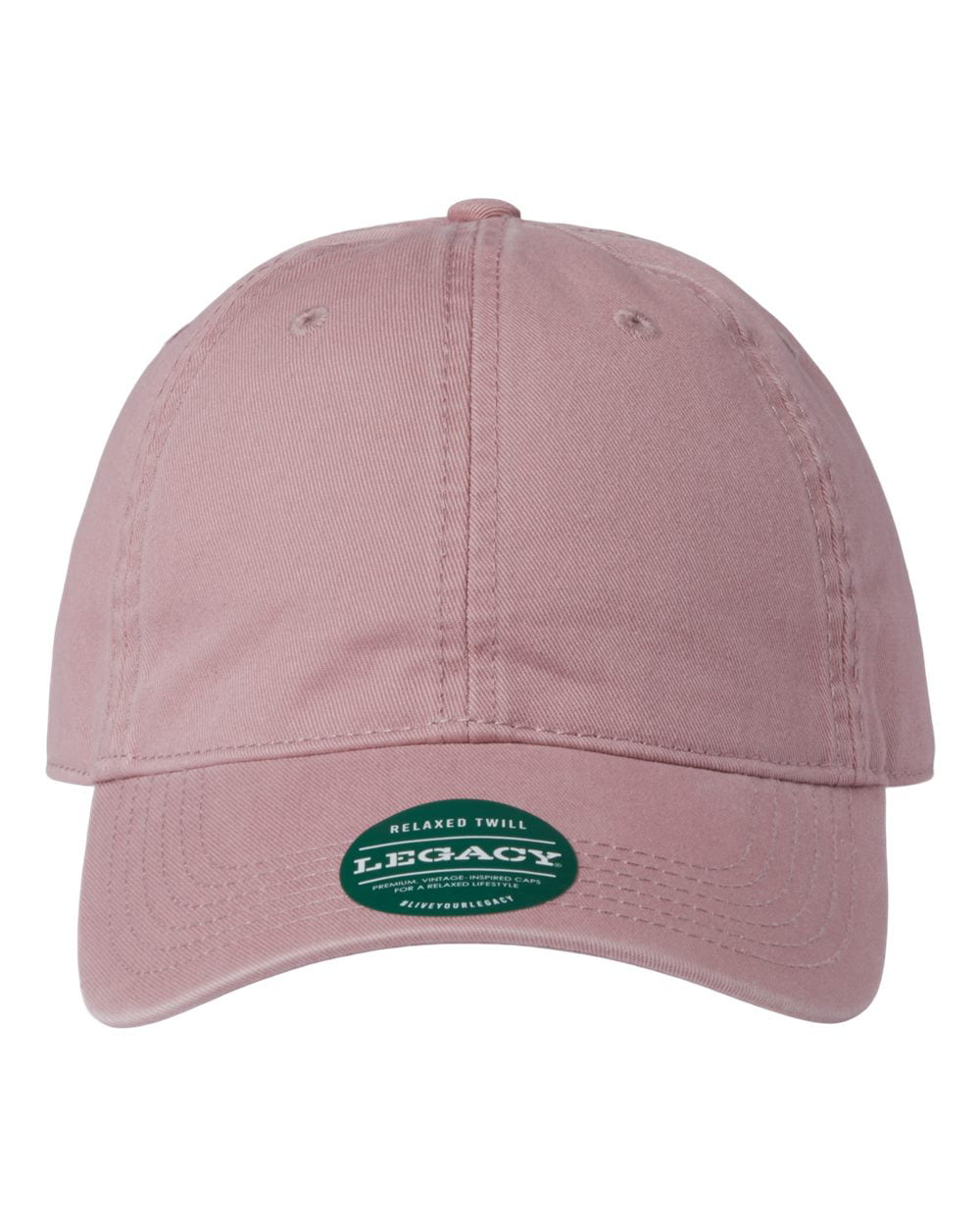 LEGACY - Relaxed Twill Dad Hat - EZA - Dusty Rose - Size: Adjustable ...