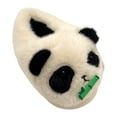 thumbnail image 1 of Pantuflas de panda de invierno, pantuflas de animales de dibujos animados para fiesta en , sala de estudio Longitud de la suela 25cm, 1 of 8