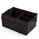 thumbnail image 4 of Riwesomey Caja de almacenamiento para automóvil Organizador de almacenamiento para automóvil con capacidad de bits plegable negra Cámaras de salpicadero de coche, 4 of 7