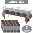 thumbnail image 2 of Juego de manteles Remerry Medieval de 3 piezas, 274 x 137 cm, impermeable, 2 of 7