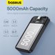 thumbnail image 5 of Baseus Mini - Banco de energía magnético de carga rápida, 5000 mAh, cargador inalámbrico de 20 W, carga rápida con cable para iPhone 16, 15, 14 Pro Max, 5 of 5