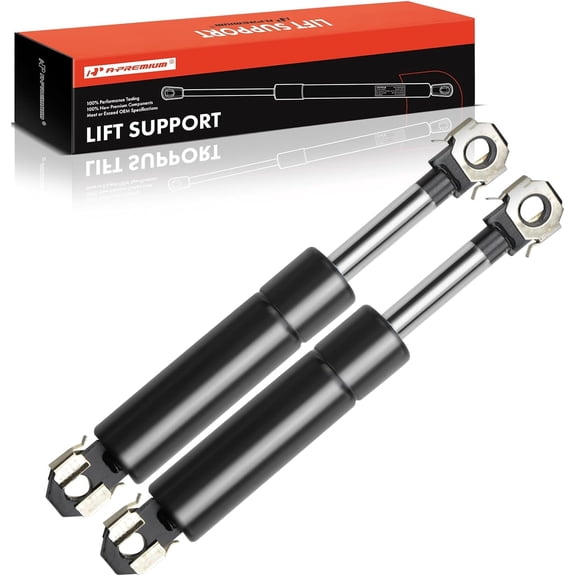 A-Premium Hood Bonnet Lift Supports Shock Struts Replacement for Chevrolet Corvette 1984-1988 2-PC Set