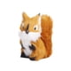thumbnail image 2 of Estatua de ardilla de peluche, colección de figuras de animales, escultura de piel artificial, figura para cumpleaños, estante, sala de estar, Navidad, 2 of 10
