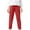 Red, variant on Odeerbi Toddler Boys Girls Fleece Lined Sweatpants Winter Cotton Sports Pants Toddler Baby Candy Color Solid Color Leggings 2025 Casual Kids Pants Pink 4-5 Years