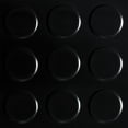 thumbnail image 6 of G-Floor 8.5' x 22' Coin Pattern Garage and Universal Flooring Cover & Under Car Mat - Midnight Black, 6 of 6