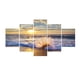 thumbnail image 2 of Monstrate 5 uds pinturas playa paisaje marino puesta de sol árbol pintura decorativa Artesanía No.07 Monstrate HA004646-07, 2 of 6