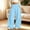 Sky Blue, variant on LOINRODI Girls Wide Leg Sweatpants, Loose Fit Side Pockets Solid Color Elastic Waist Casual Kids Baggy Trousers Pink Size 7-8