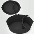 thumbnail image 3 of CSChome Kitchen Accessories Cooker Liner Silicone Slow Cooker Mat Food Grade Reusable Easy to Clean Lightweight Eco Friendly Heat Resistant 7QT Slow Cooker Compartment, 3 of 6