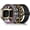 Colorful/ Leopard/ Black, variant on Bands Compatible with Fitbit Versa 3/4 and Sense/Sense 2 Watch Bands, Adjustable Stretchy Fabric Sport Wristbands for Men and Women